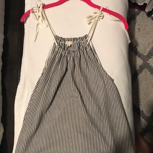 stripped copper key top.